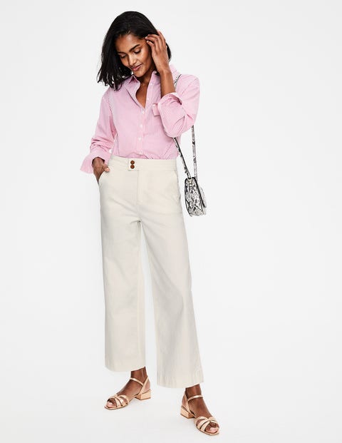 The Camberwell Cropped Jeans - Ecru The Camberwell Cropped Jeans - Ecru