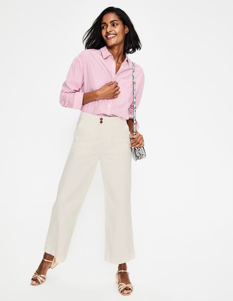 The Camberwell Cropped Jeans - Ecru The Camberwell Cropped Jeans - Ecru