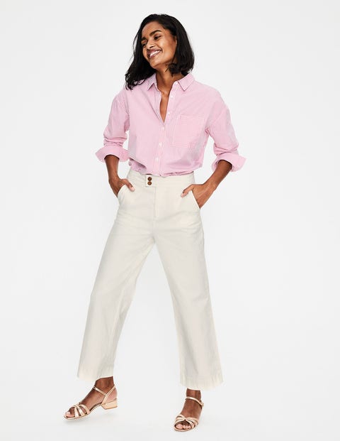 The Camberwell Cropped Jeans - Ecru The Camberwell Cropped Jeans - Ecru