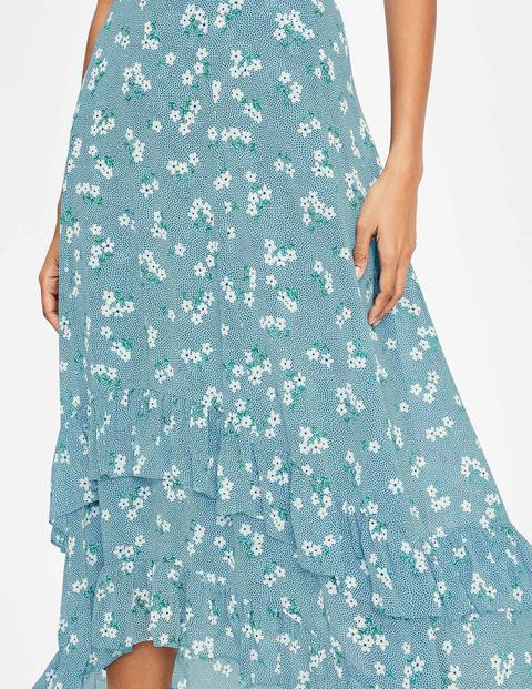 Coraline Midi Skirt - Heron Blue, Daisy Field Coraline Midi Skirt - Heron Blue, Daisy Field