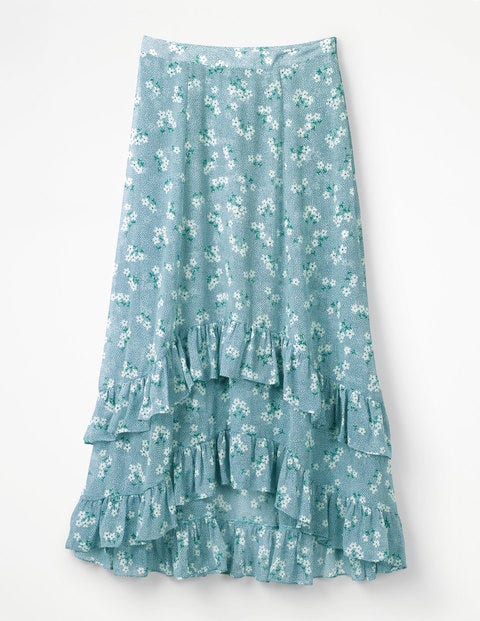 Coraline Midi Skirt - Heron Blue, Daisy Field Coraline Midi Skirt - Heron Blue, Daisy Field