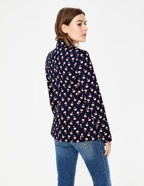 Ledbury Blazer - Navy, Falling Carnival Blossom Ledbury Blazer - Navy, Falling Carnival Blossom