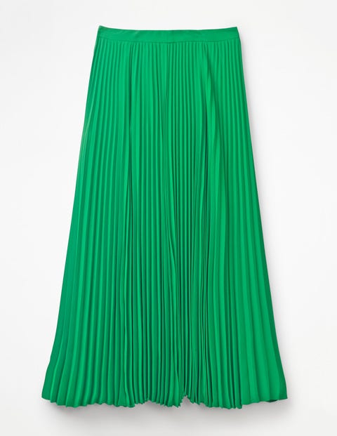 Kristen Pleated Skirt - Highland Green Kristen Pleated Skirt - Highland Green
