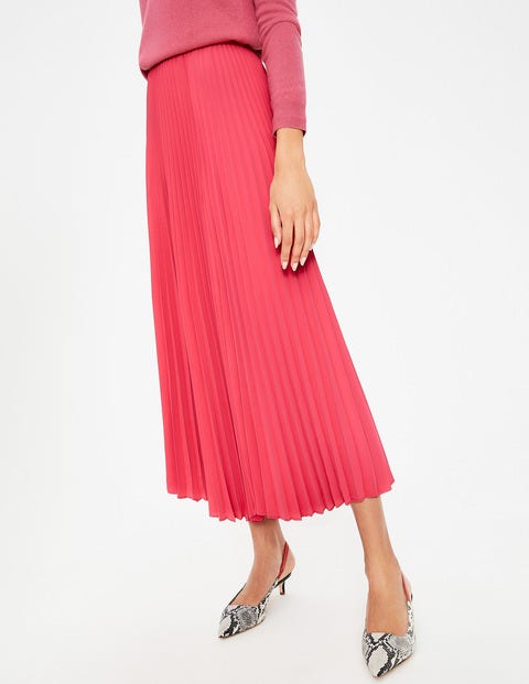 Kristen Pleated Skirt - Strawberry Split Kristen Pleated Skirt - Strawberry Split