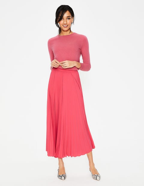 Kristen Pleated Skirt - Strawberry Split Kristen Pleated Skirt - Strawberry Split