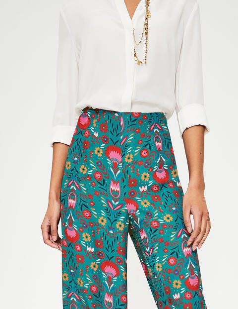 Erin Culottes - Ultramarine, Carnival Floral Erin Culottes - Ultramarine, Carnival Floral