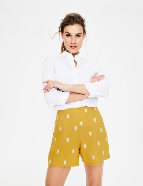 Short Brodé Tropical - Dijon Short Brodé Tropical - Dijon
