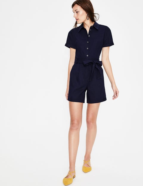 Lucinda Playsuit - Navy Lucinda Playsuit - Navy