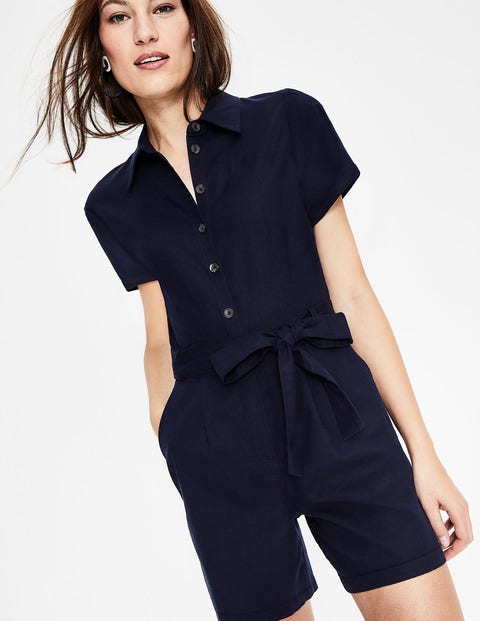 Lucinda Playsuit - Navy Lucinda Playsuit - Navy