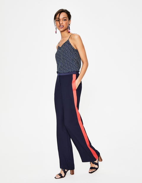 Silk Cami - Navy Spot Silk Cami - Navy Spot