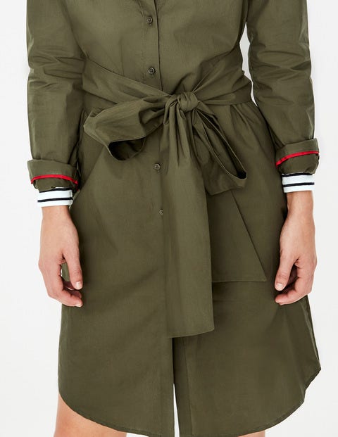 Modern Shirt Dress - Khaki Modern Shirt Dress - Khaki