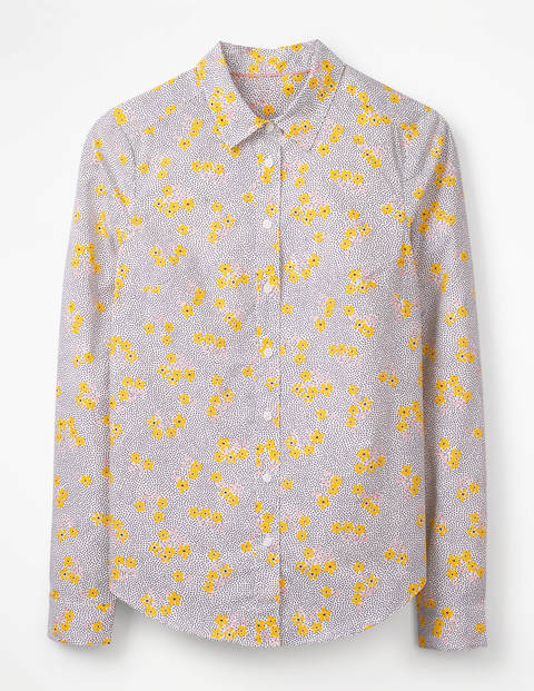 Modern Classic Shirt - Ivory Daisy Field Modern Classic Shirt - Ivory Daisy Field