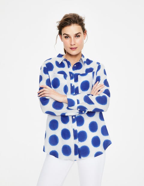 Linen Shirt - Tie Dye Spot Linen Shirt - Tie Dye Spot