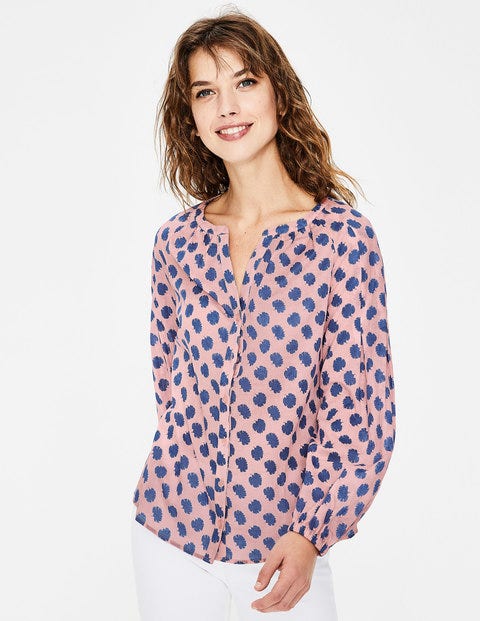 Esme Blouse - Chalky Pink Carnation Bud Esme Blouse - Chalky Pink Carnation Bud