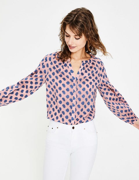Esme Blouse - Chalky Pink Carnation Bud Esme Blouse - Chalky Pink Carnation Bud