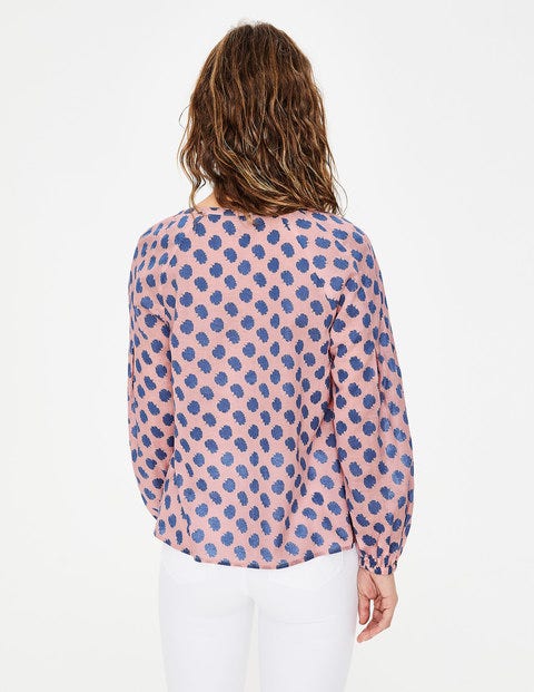 Esme Blouse - Chalky Pink Carnation Bud Esme Blouse - Chalky Pink Carnation Bud