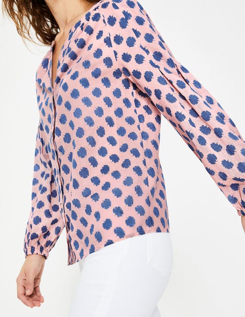Esme Blouse - Chalky Pink Carnation Bud Esme Blouse - Chalky Pink Carnation Bud