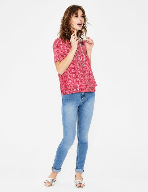 Nadia Top - Dark Rose & Ivory Puff Nadia Top - Dark Rose & Ivory Puff