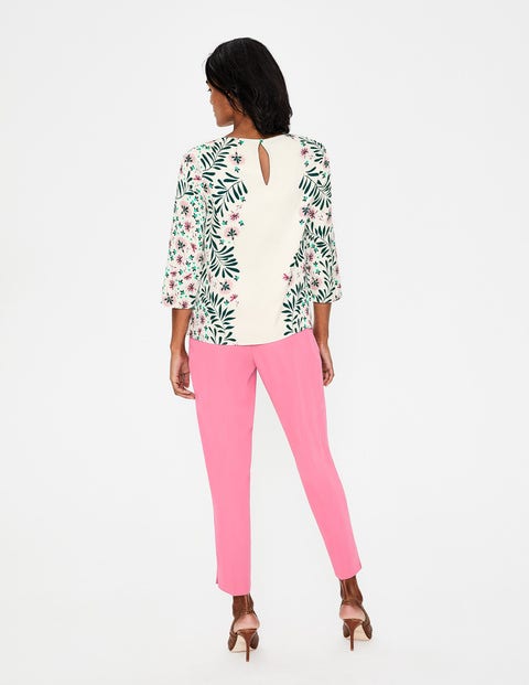 Larissa Top - Ivory Tropical Jungle Larissa Top - Ivory Tropical Jungle