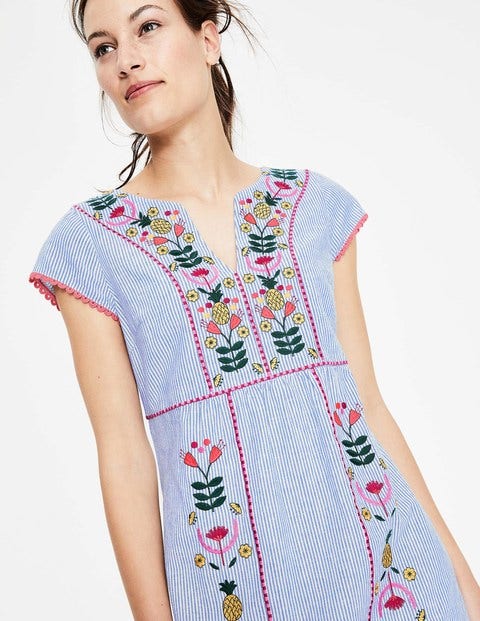 boden embroidered dress