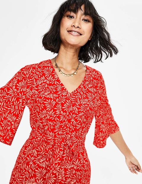 Ines Dress - Red Pop Olive Branch Ines Dress - Red Pop Olive Branch