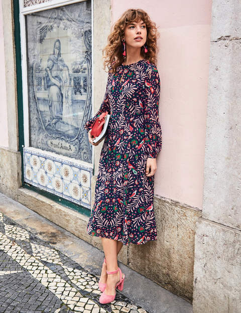 boden midi dresses with sleeves