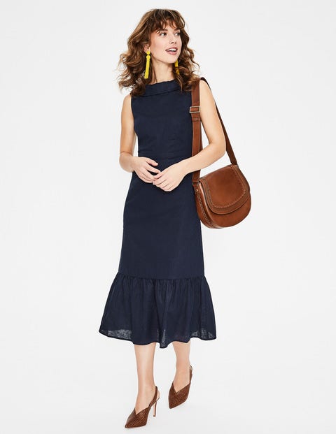 Clarice Midi Dress - Navy Clarice Midi Dress - Navy