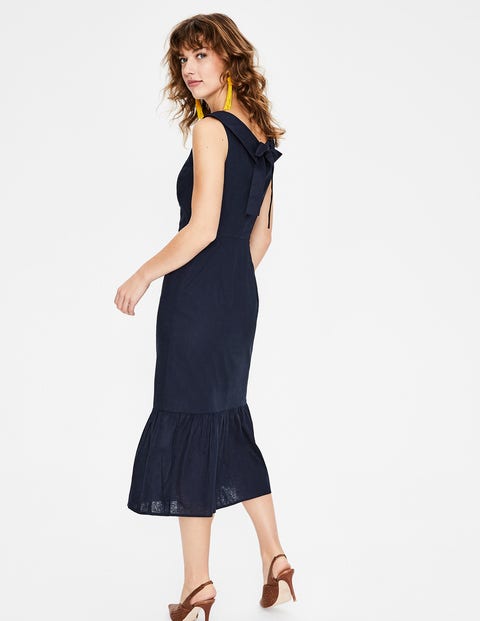 Clarice Midi Dress - Navy Clarice Midi Dress - Navy