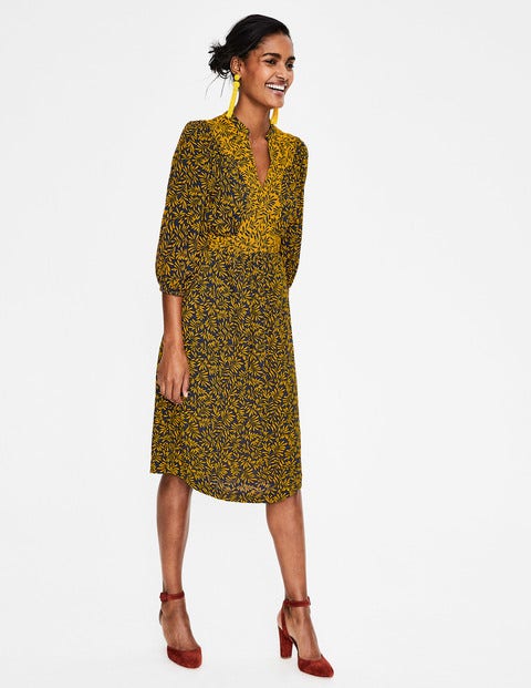 Ariadne Dress - Navy Olive Branch Ariadne Dress - Navy Olive Branch