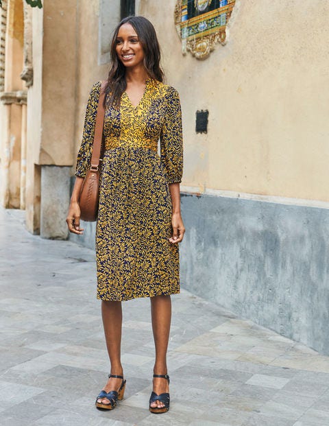 Ariadne Dress - Navy Olive Branch Ariadne Dress - Navy Olive Branch