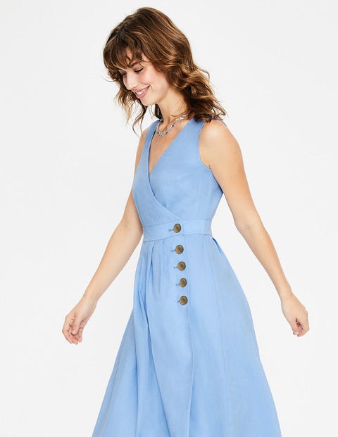 Arwen Midi Dress - Hazy Blue Arwen Midi Dress - Hazy Blue