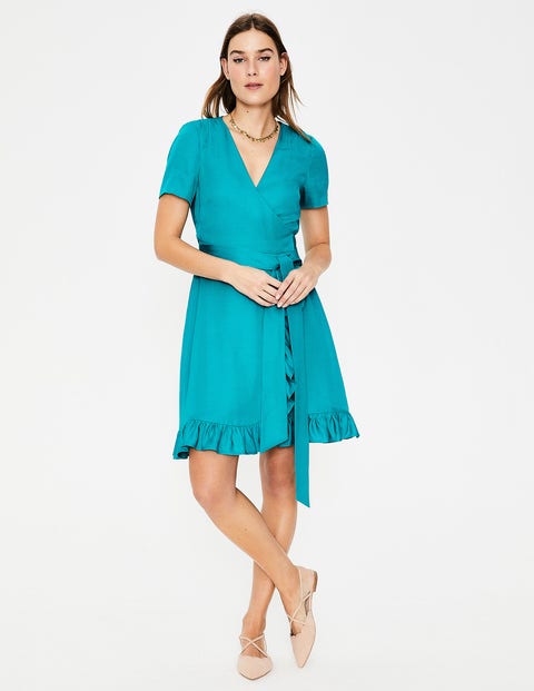 boden teal dress