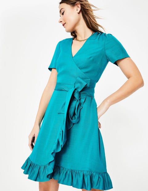 Federica Wrap Dress - Ultramarine Federica Wrap Dress - Ultramarine