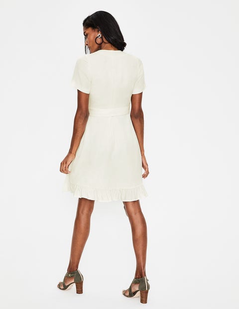 Federica Wrap Dress - Ivory Federica Wrap Dress - Ivory