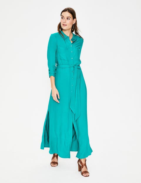 Katrina Maxi Shirt Dress - Ultramarine Katrina Maxi Shirt Dress - Ultramarine