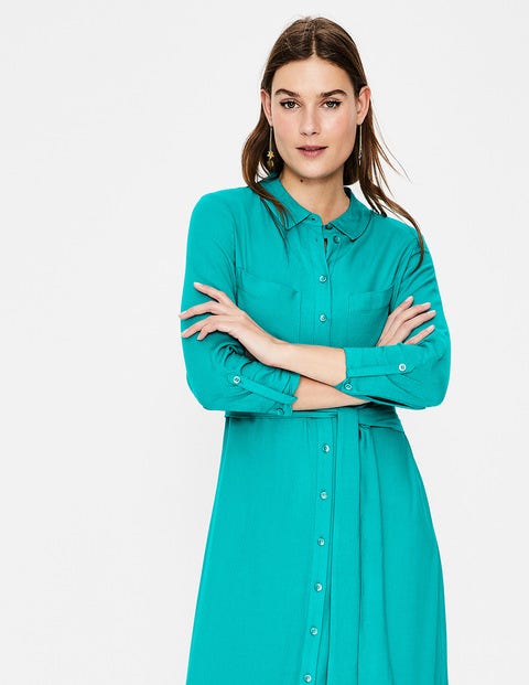 Katrina Maxi Shirt Dress - Ultramarine Katrina Maxi Shirt Dress - Ultramarine