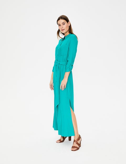 Katrina Maxi Shirt Dress - Ultramarine Katrina Maxi Shirt Dress - Ultramarine
