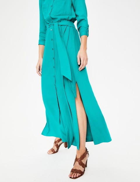 Katrina Maxi Shirt Dress - Ultramarine Katrina Maxi Shirt Dress - Ultramarine