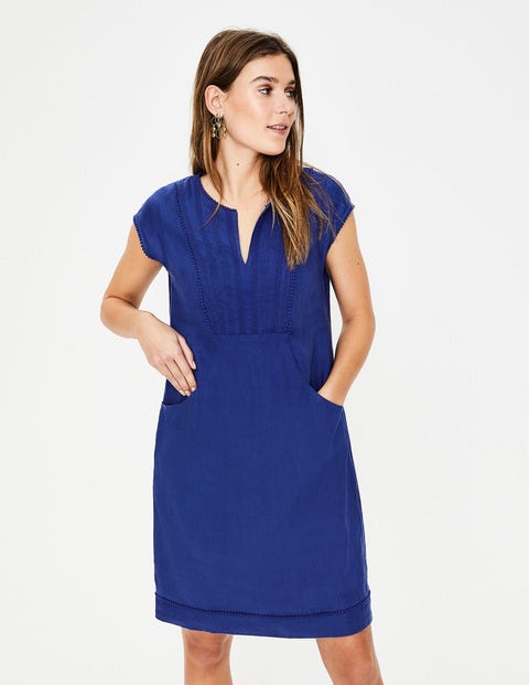 Jessica Linen Dress - Lapis Jessica Linen Dress - Lapis