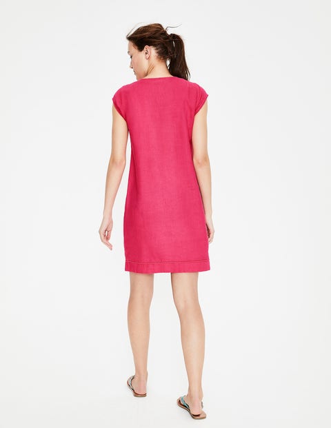 Jessica Linen Dress - Strawberry Split Jessica Linen Dress - Strawberry Split