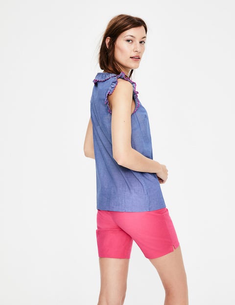 Laurie Top - Light Chambray Laurie Top - Light Chambray