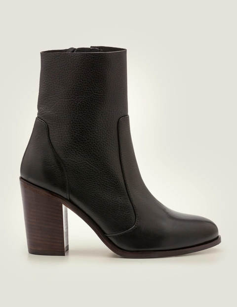 Barrisdale Ankle Boots - Black | Boden UK