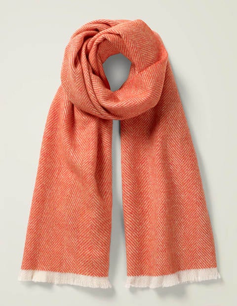 Herringbone Scarf - Gladioli Herringbone Herringbone Scarf - Gladioli Herringbone