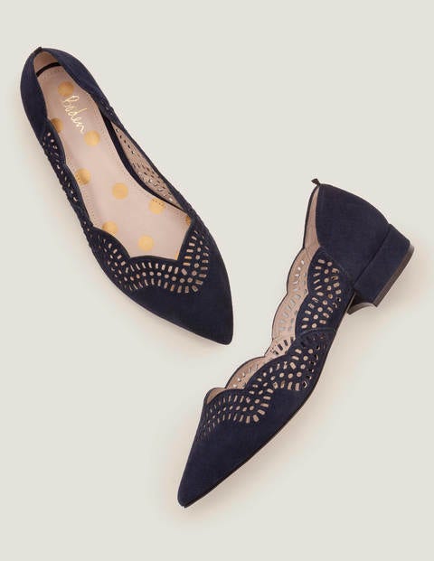 Esme Low Heels - Navy Esme Low Heels - Navy