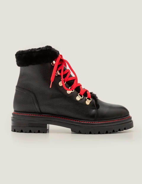 Dundee Shearling Boots - Black Dundee Shearling Boots - Black