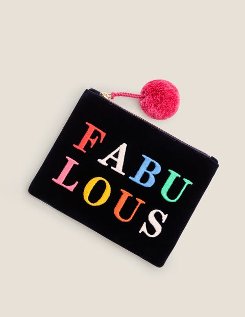 Small Velvet Pouch - Fabulous Small Velvet Pouch - Fabulous