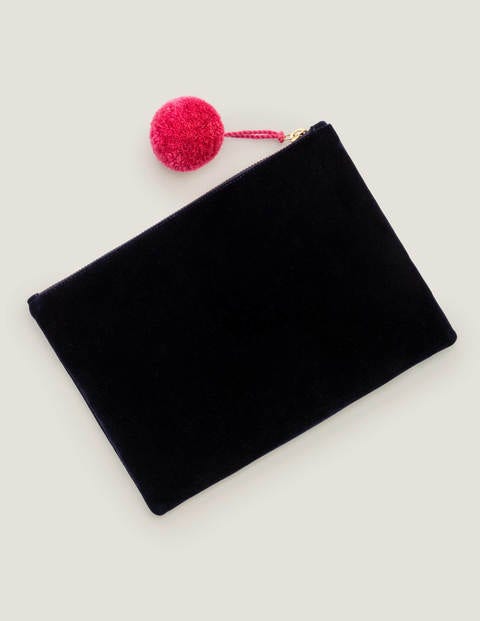 Pochette En Velours - Motif Fabuleux Pochette En Velours - Motif Fabuleux