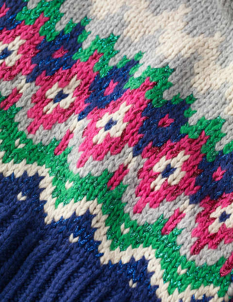 Écharpe Brillante À Motif Jacquard - Gris chiné Écharpe Brillante À Motif Jacquard - Gris chiné