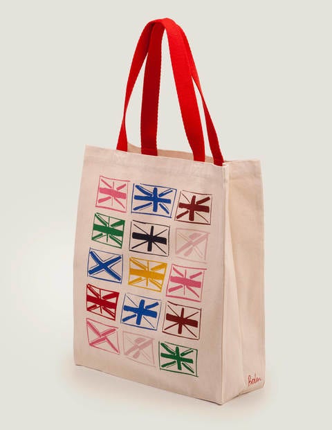 Printed Tote Bag - Multi Union Jack Printed Tote Bag - Multi Union Jack