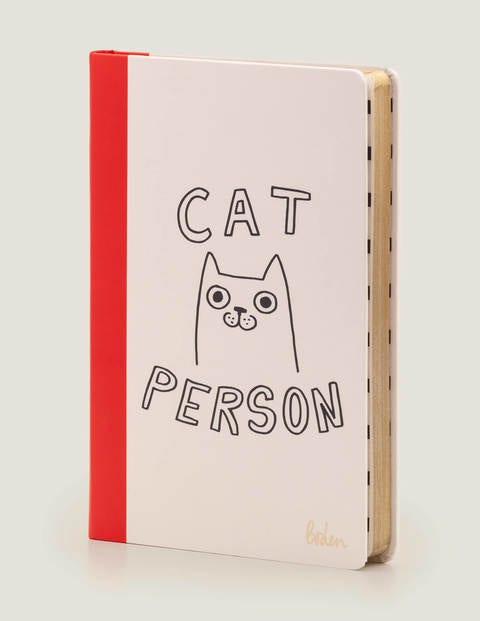 Carnet À Couverture Rigide - Motif Cat person Carnet À Couverture Rigide - Motif Cat person